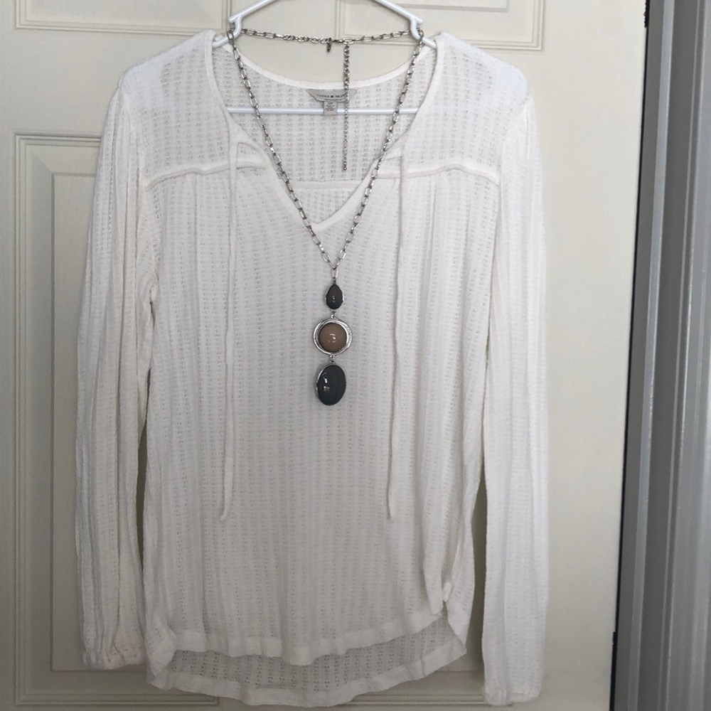 Lucky Jeans Drop Needle Top NWOT